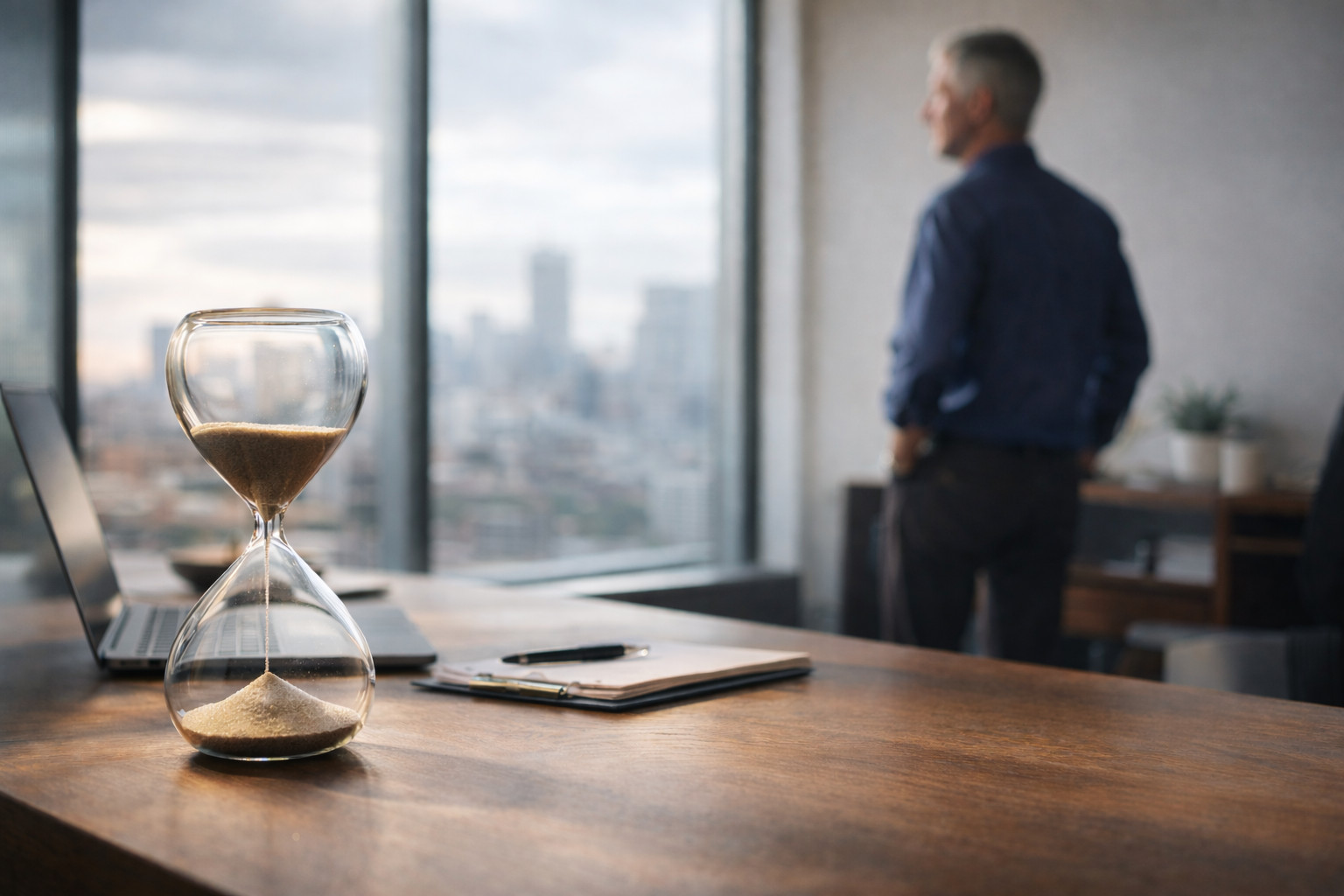 Hourglass without text